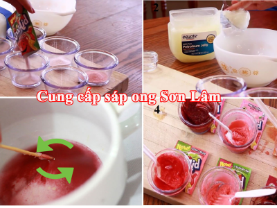 Cách chế biến sáp ong